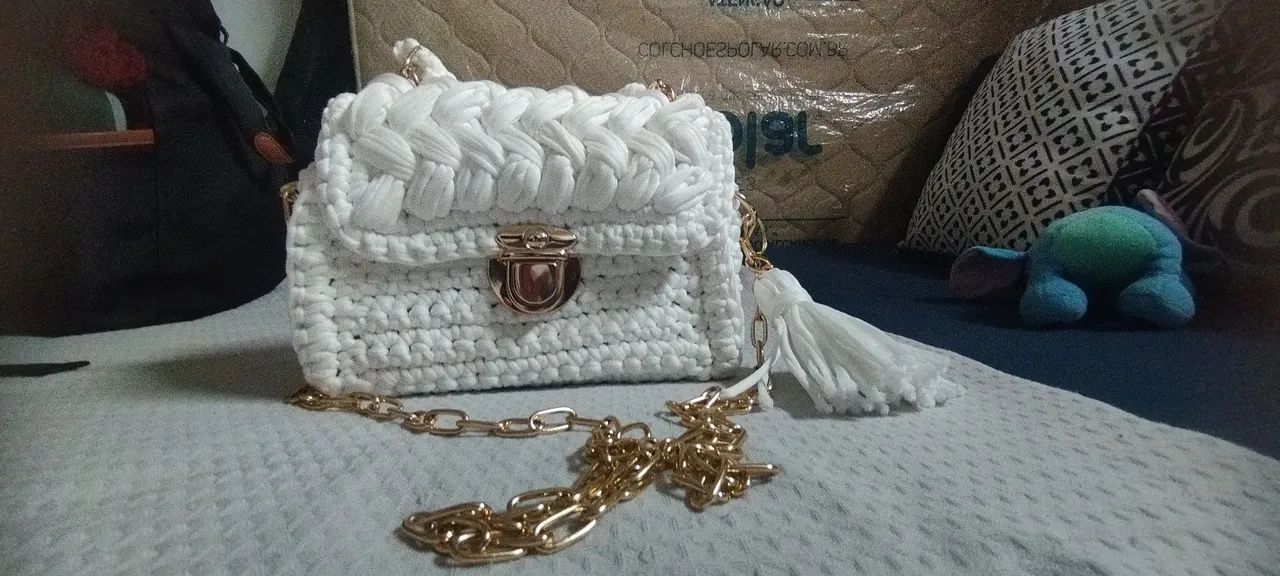 Bolsa de Crochê  - Foto 3