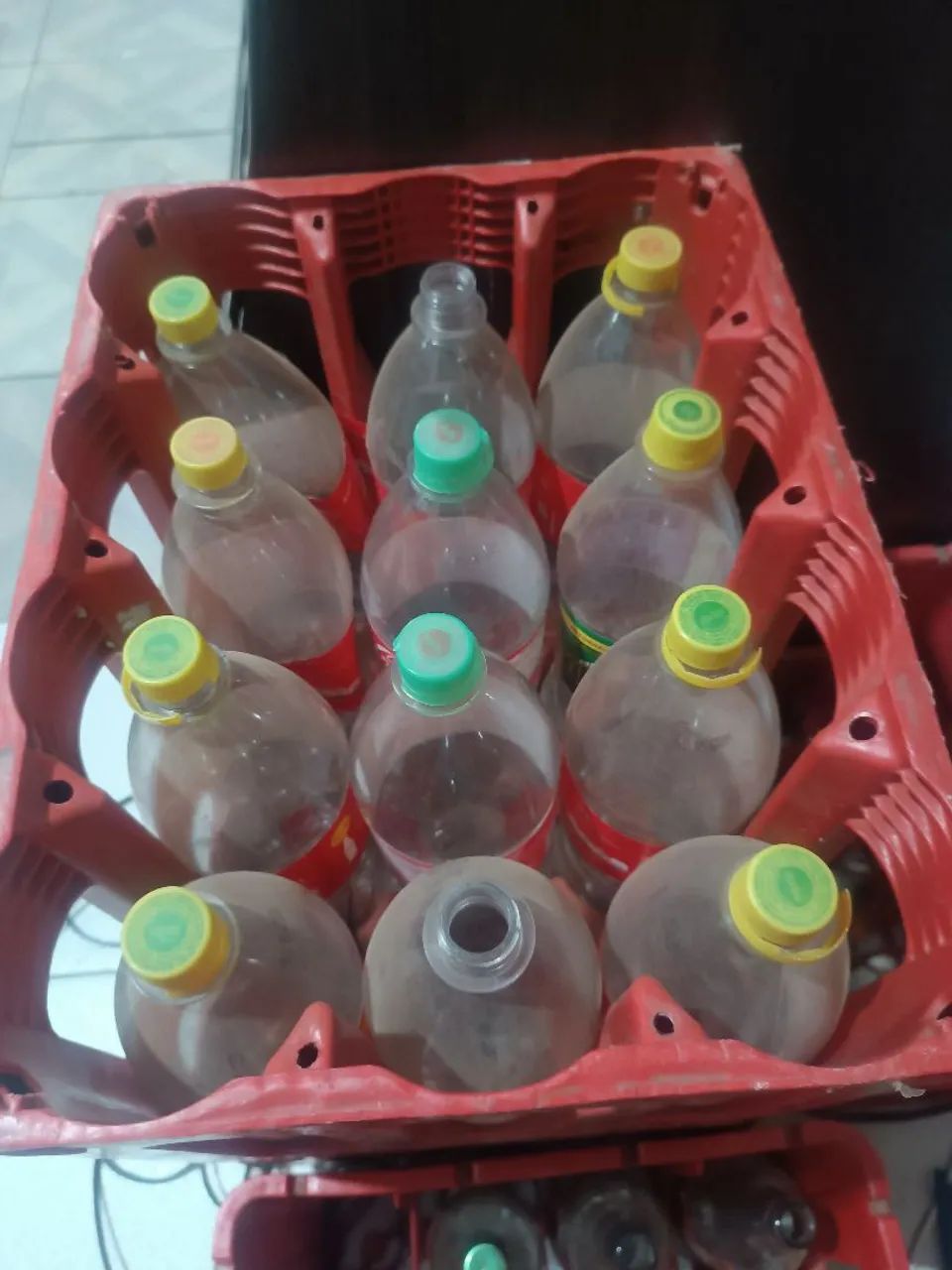 Caixa de refrigerante retornável 