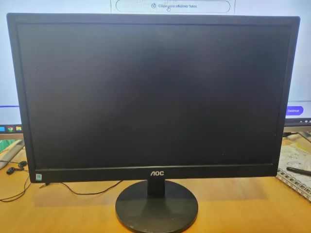 Monitor AOC 18 Polegadas Modelo e970swnl 
