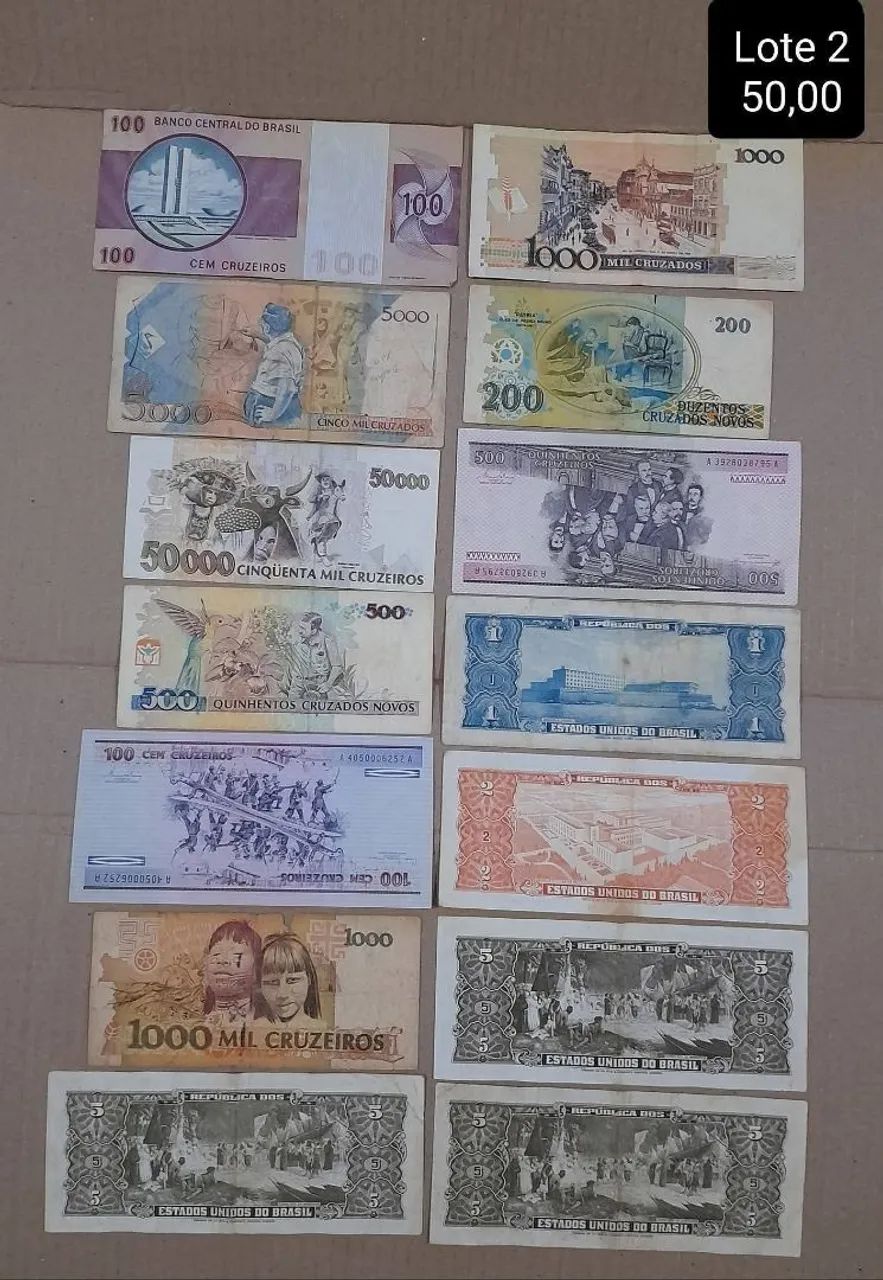 Lote cédulas antigas - Foto 2