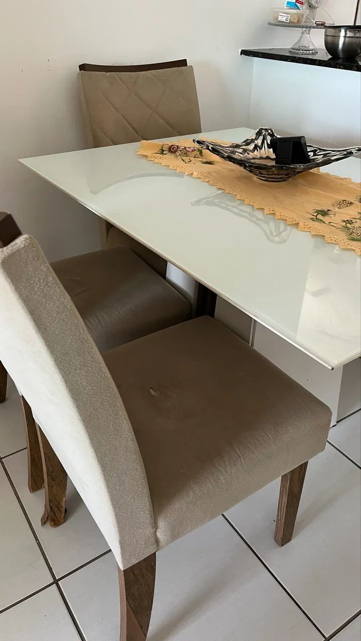 Mesa 4 cadeiras  - Foto 5