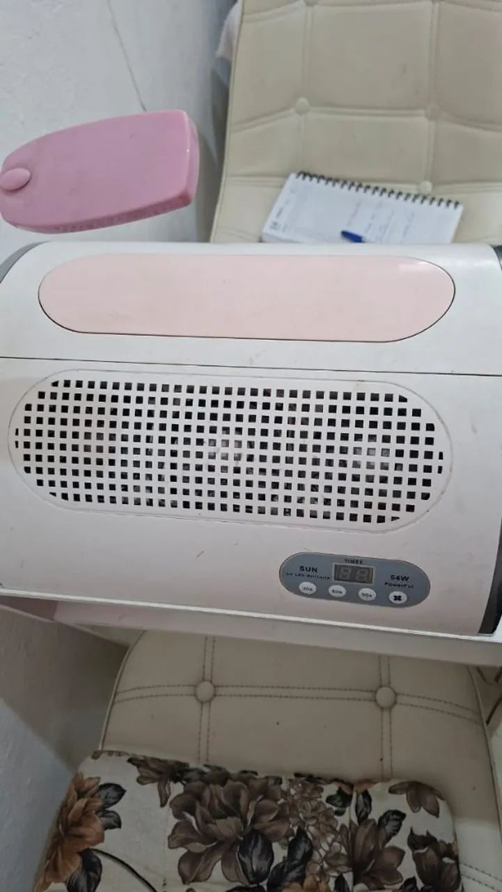 Máquina unha de gel, com cabine, motor e sugador - Foto 4