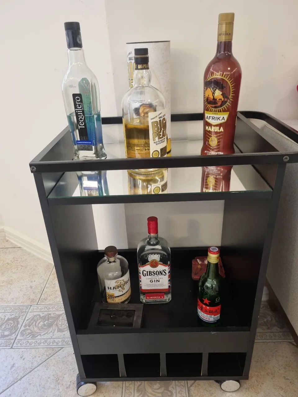 Carrinho de bebidas