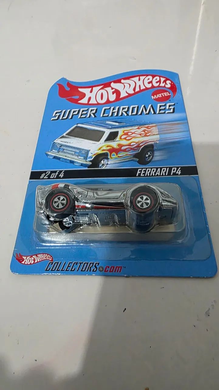 Hot Wheels 2003 RLC Super Chromes - Ferrari P4 - Hobbies e