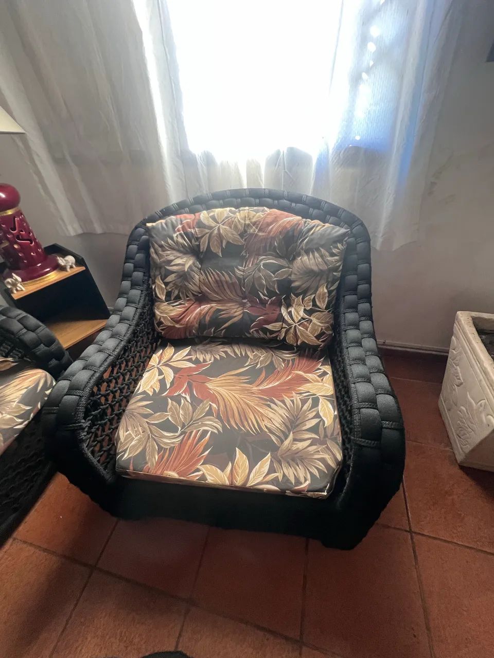 Conjunto de sala em corda náutica  - Foto 2