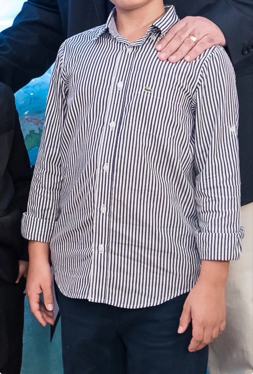 Camisa Lacoste original TAM 10