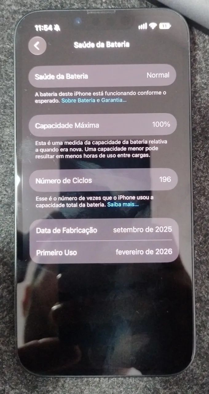 iPhone 16e 128GB - Bateria 100% - Com garantia  - Foto 5
