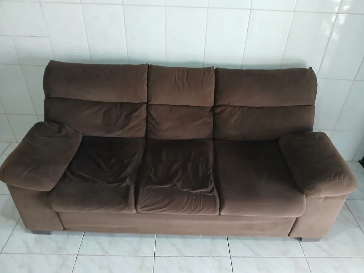 Vendo jogo de sofá usado 