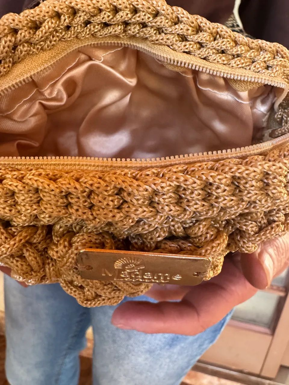 Bolsa elegante de crochê  - Foto 4