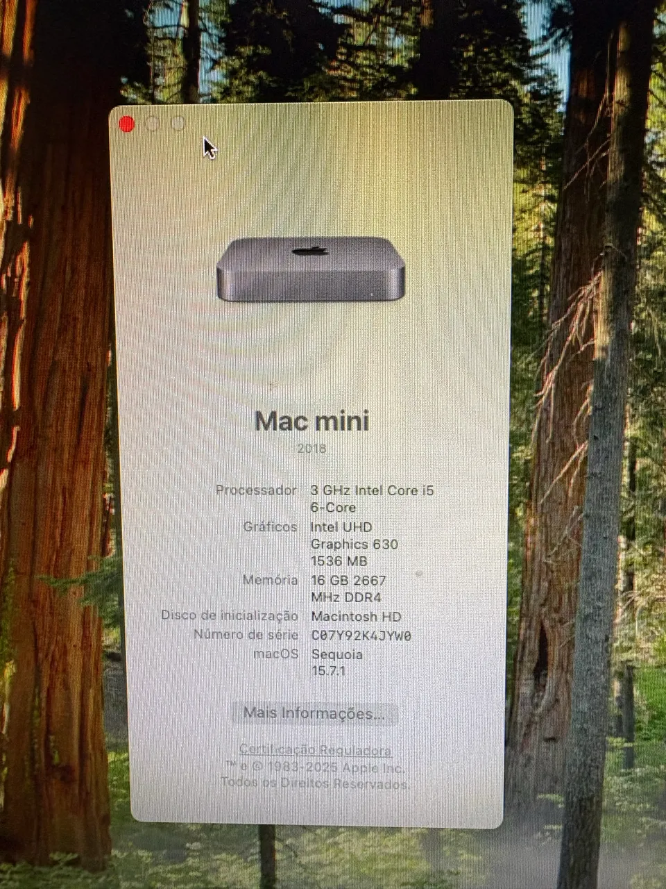 mac mini 2018 i5