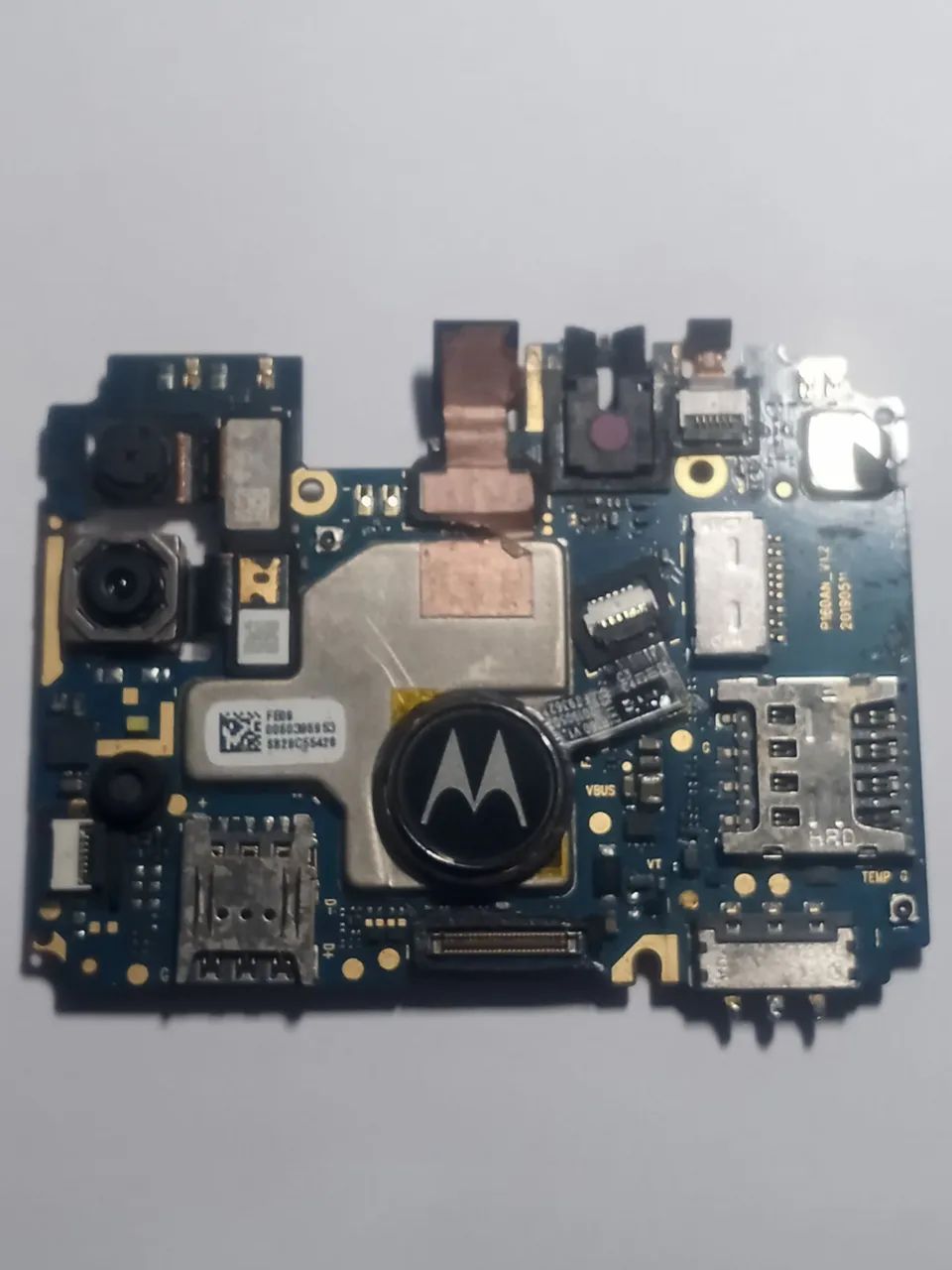 Placa mãe celular Motorola moto E6 plus funcionando 