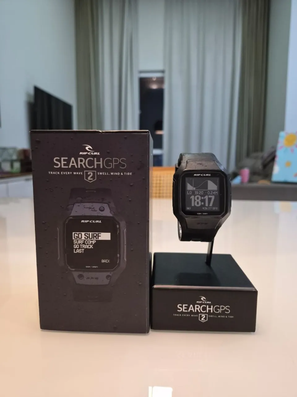 Relogio Rip Curl Search GPS 2 - Preto Azul - Acessórios - Boa