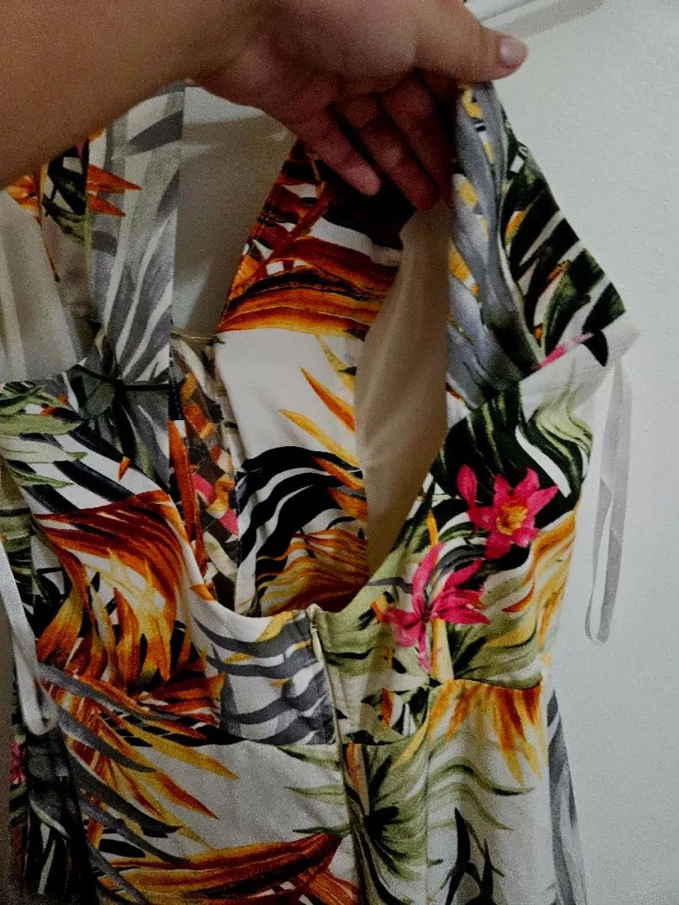 vestido longo de festa estampado  - Foto 5