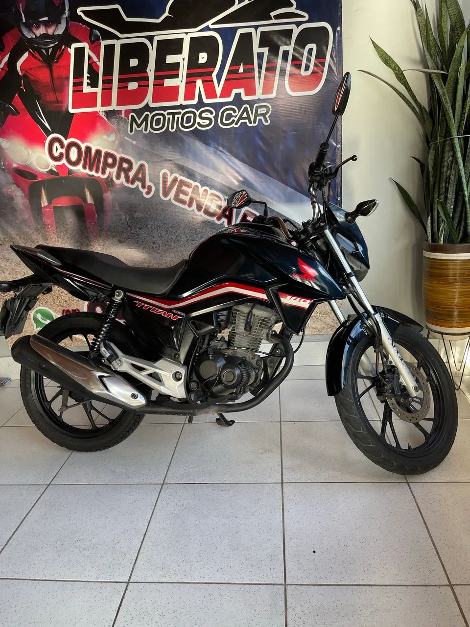 Honda CG 160 Titan 2021 - Impecável e Pronta para Rodar! - Foto 3