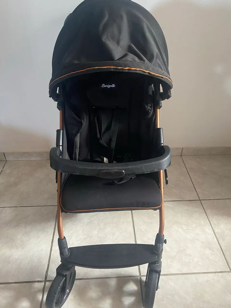 Carrinho e bebê conforto burigoto  - Foto 2