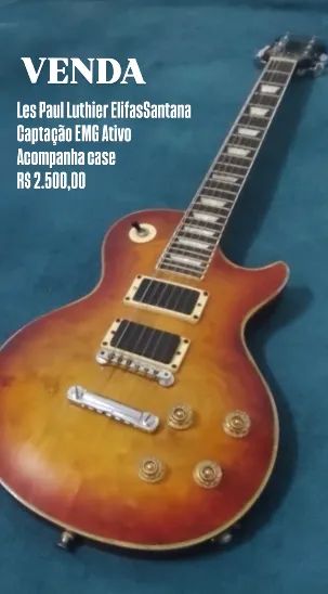 Les Paul Luthier ElifasSantana