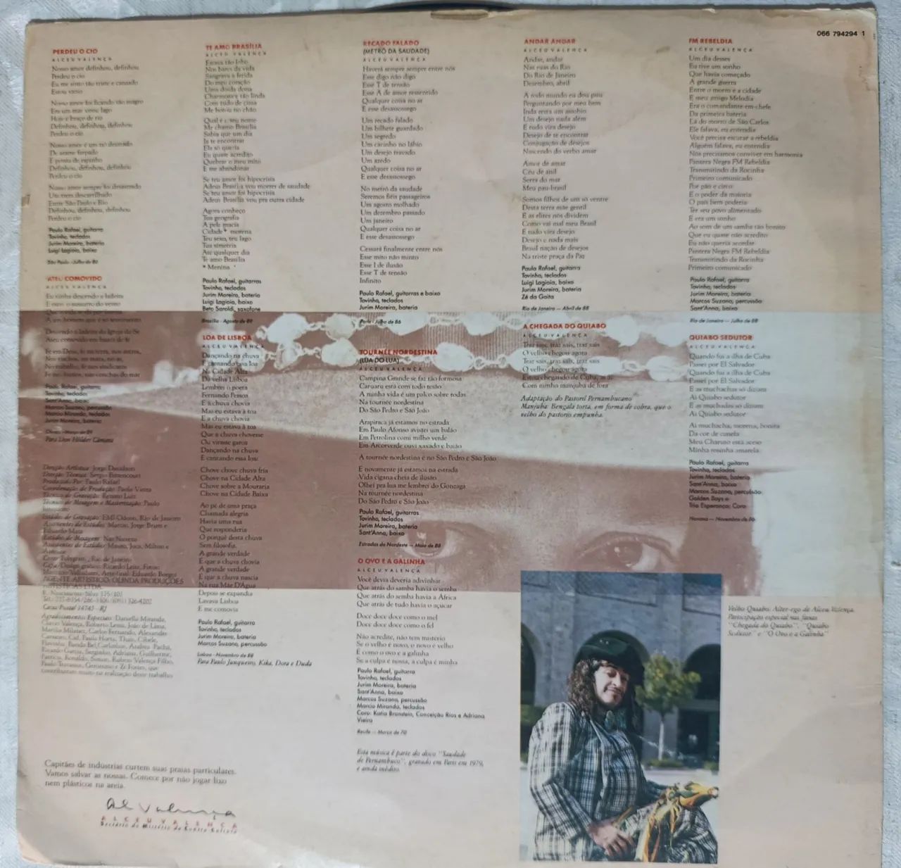 Disco de vinil Alceu Valença  - Foto 2