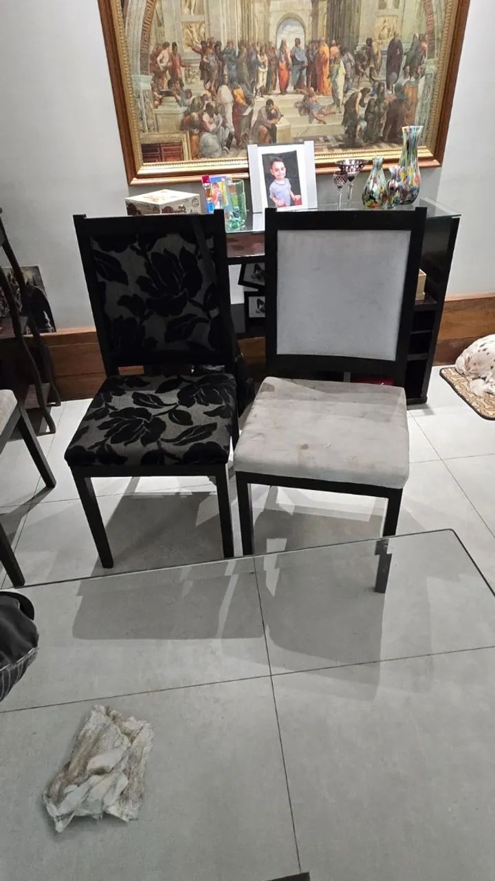 Mesa de jantar 8 lugares em vidro - Foto 5