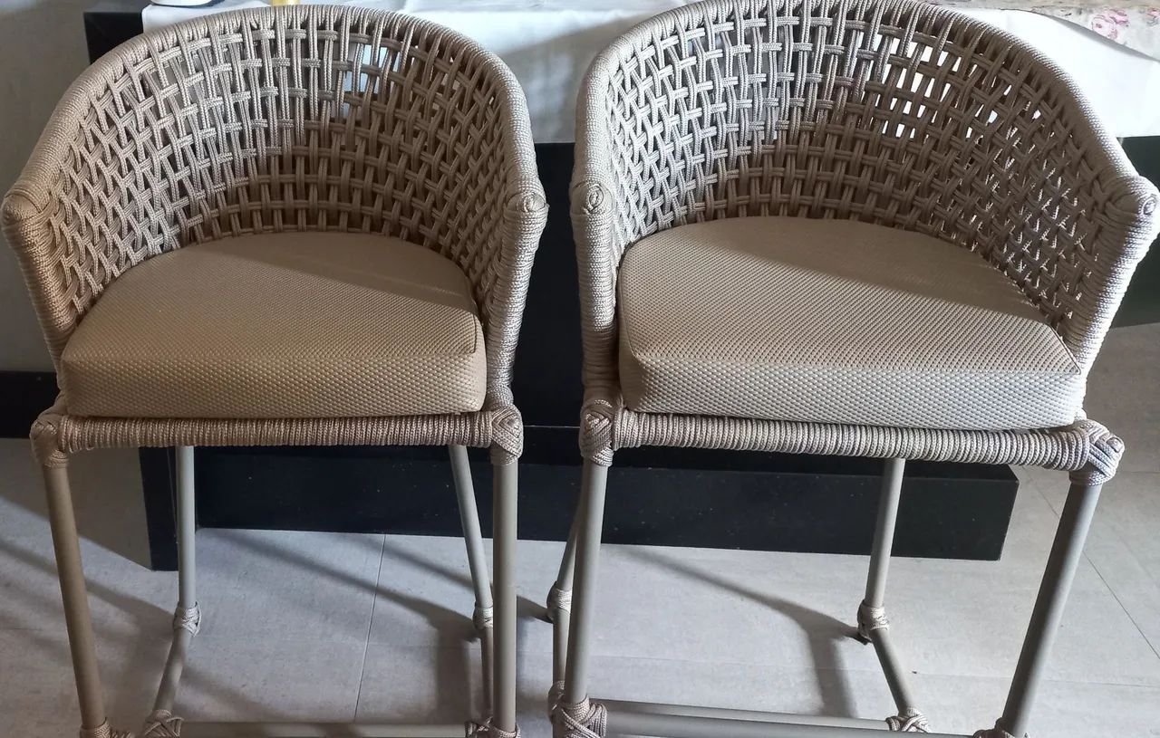 Banquetas de Corda Náutica 