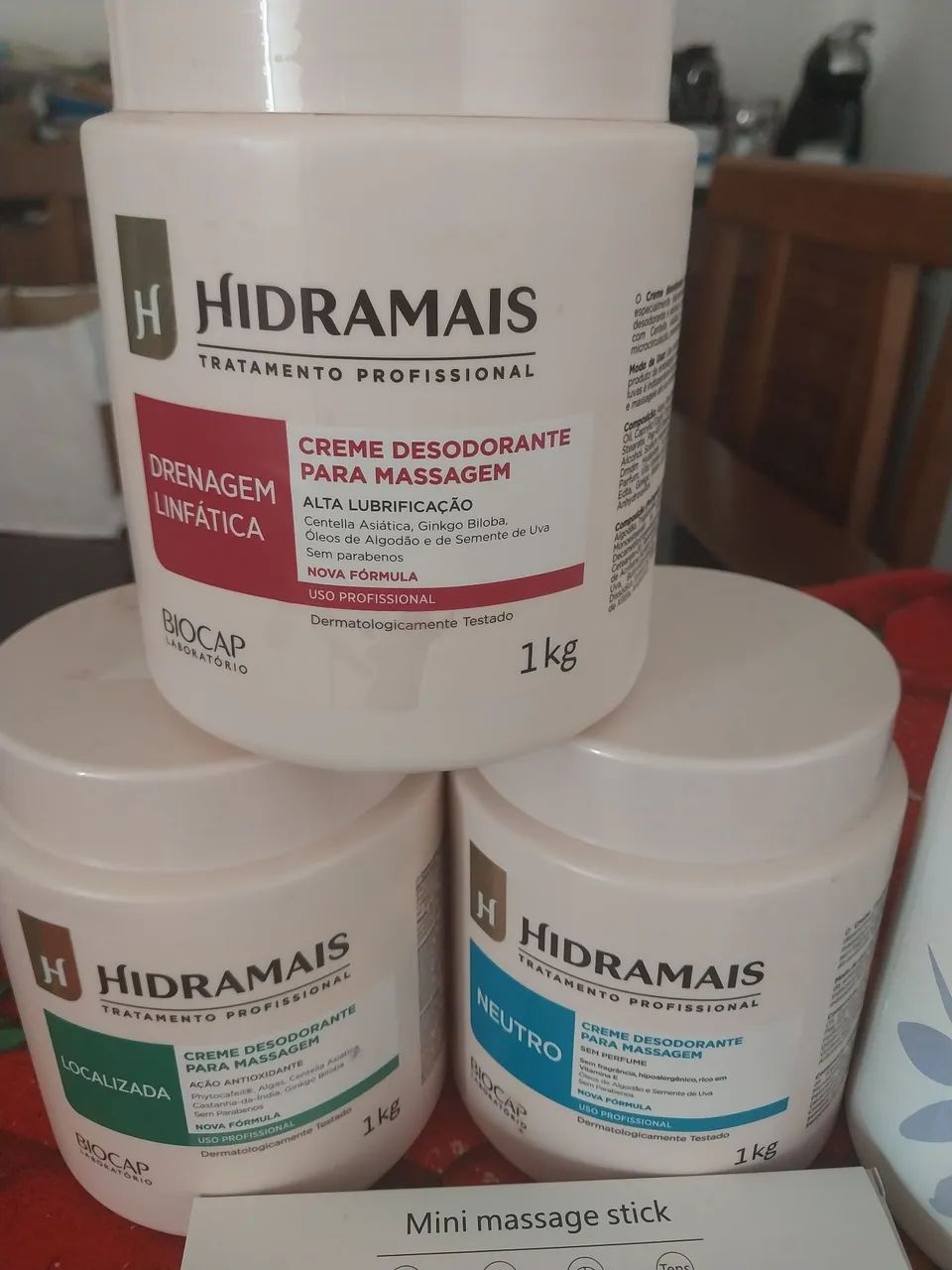 Creme Drenagem linfática 