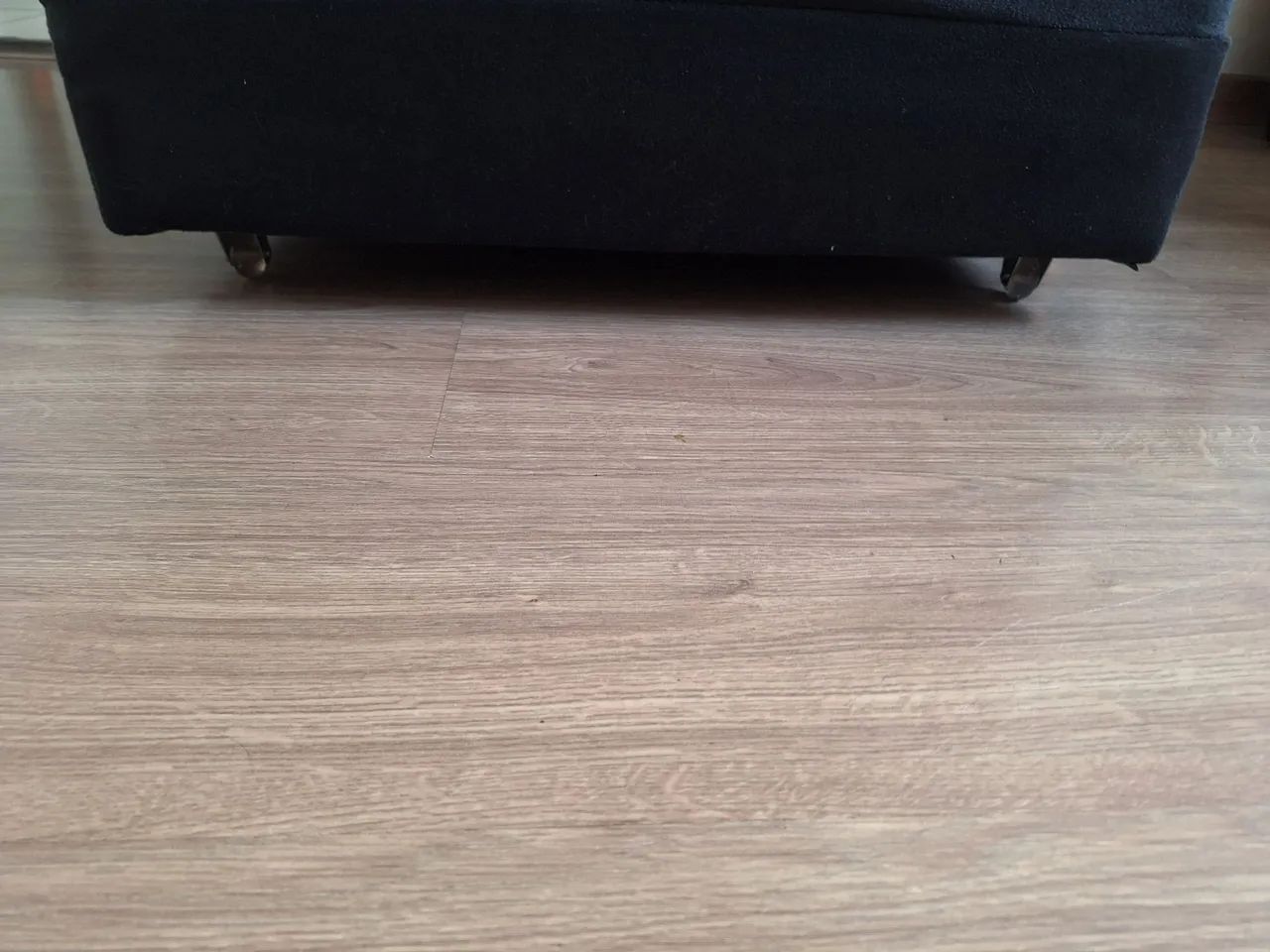 Puff cama novo nunca usado com rodinhas - Foto 2