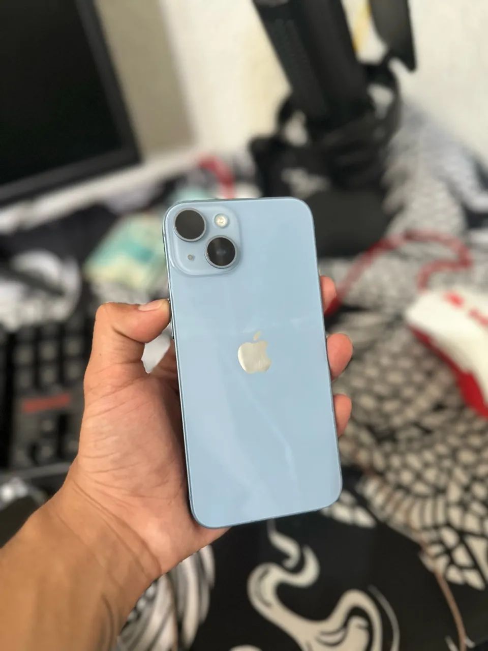 iPhone 14 Azul impecável 128 gb - Foto 4