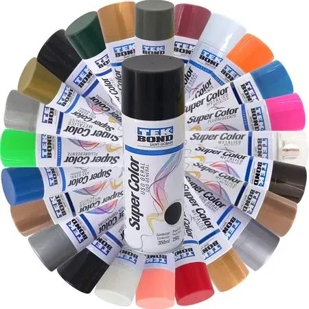 Tinta Spray uso geral 350ml TEKBOND varias cores - Foto 2