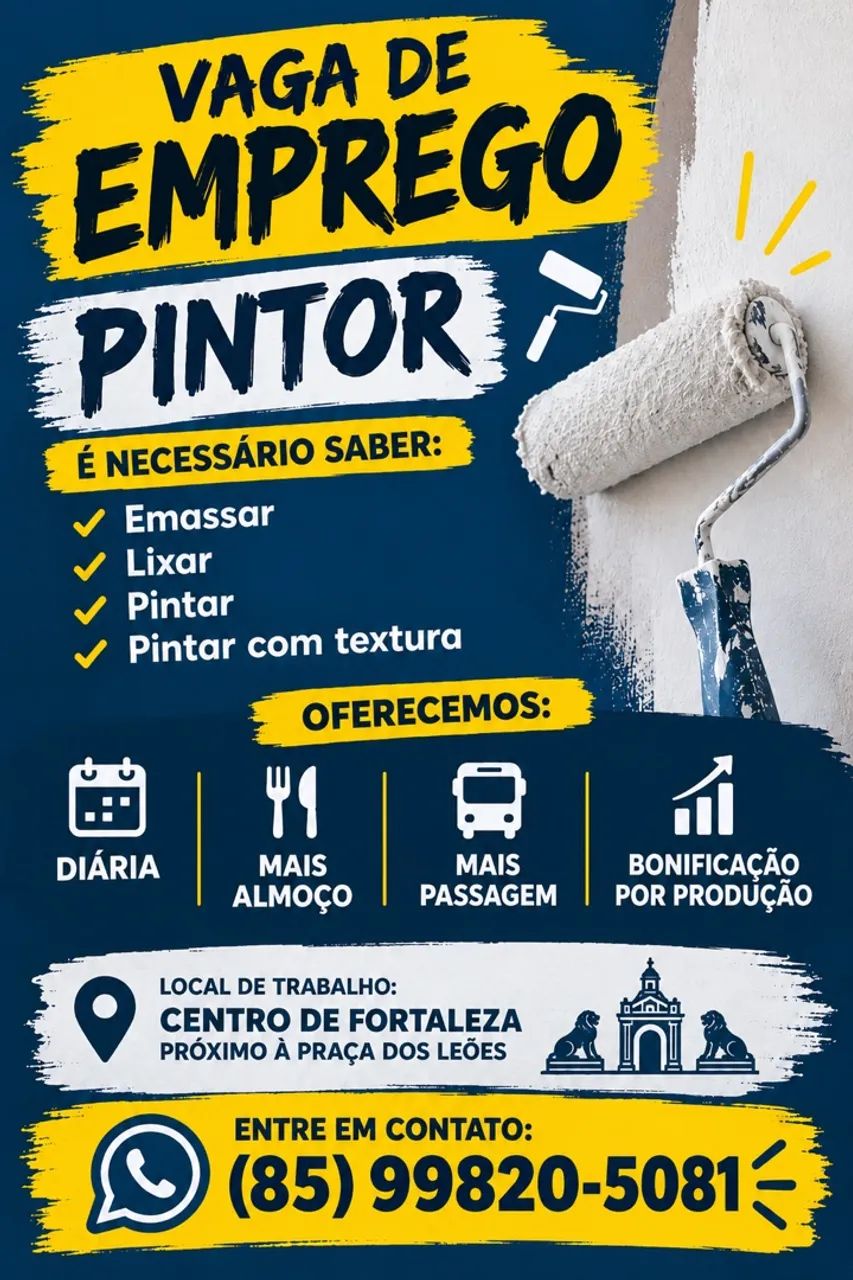 Vaga de pintor 