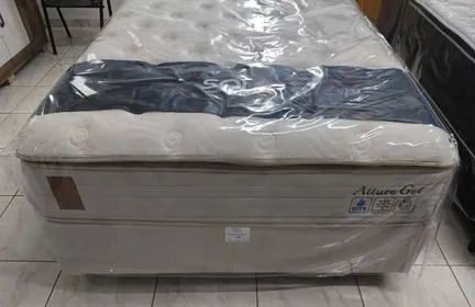 Conjunto Box de Casal 1,38x1,88x70cm - (Oferta)!!