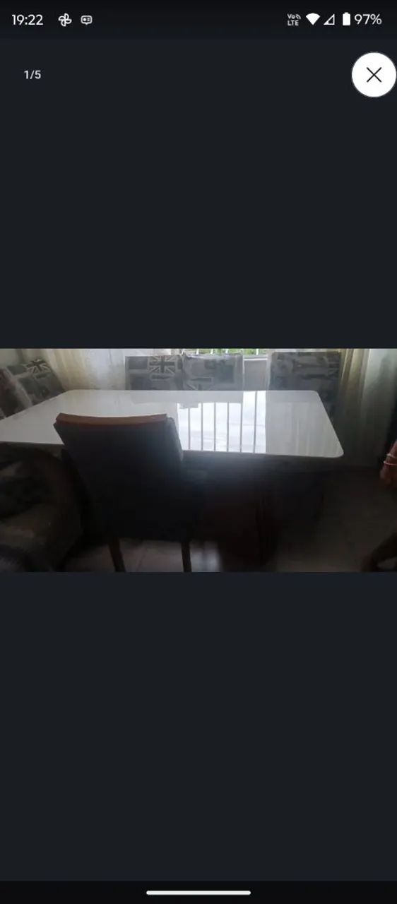 Mesa de 6 cadeiras vem que tem preço. - Foto 2