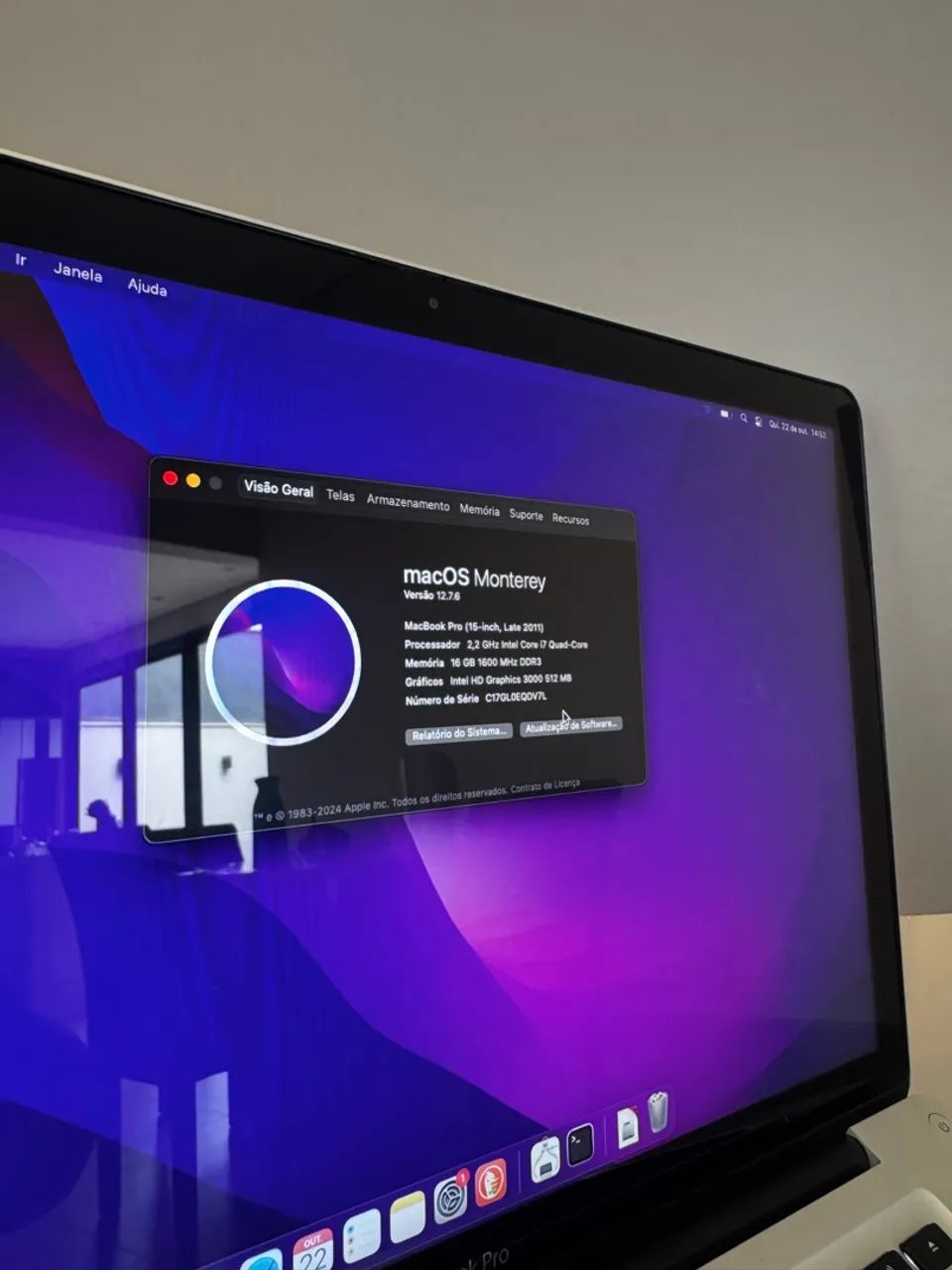 Macbook Pro 15? - Intel Core i7, 16gb RAM, 256gb SSD - Foto 3