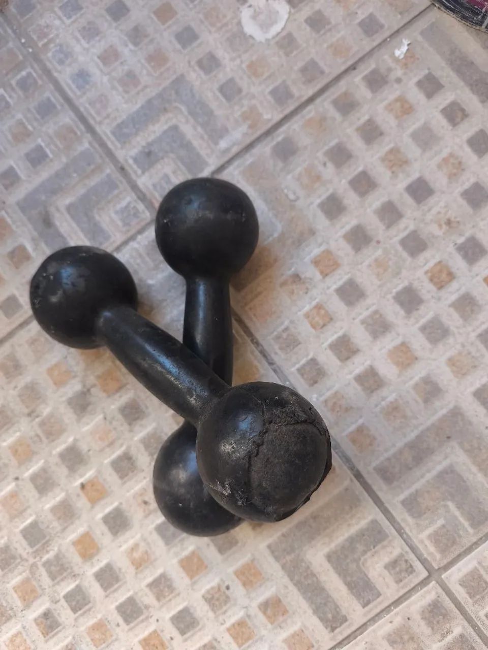Par de halteres de 10kg - Foto 2