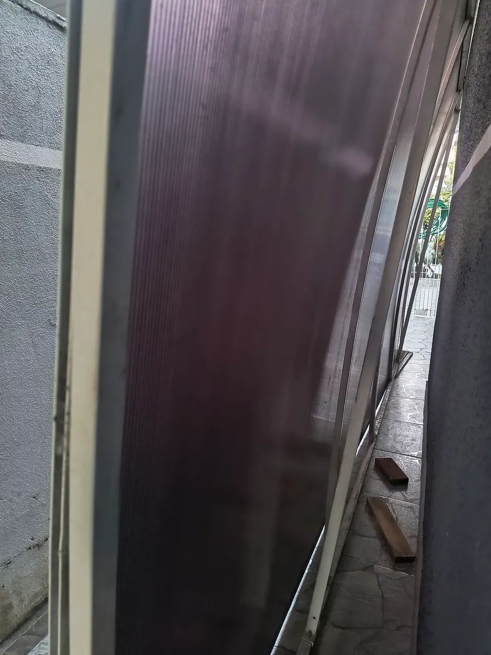 Toldo de policarbonato 