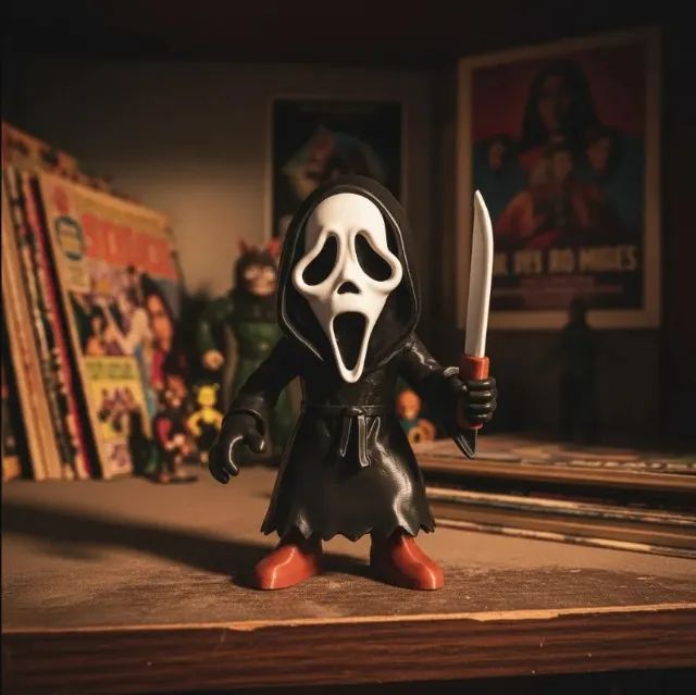 Ghostface colecionavel INCRIVEL 20cm IMPRESSÃO 3D - Foto 3