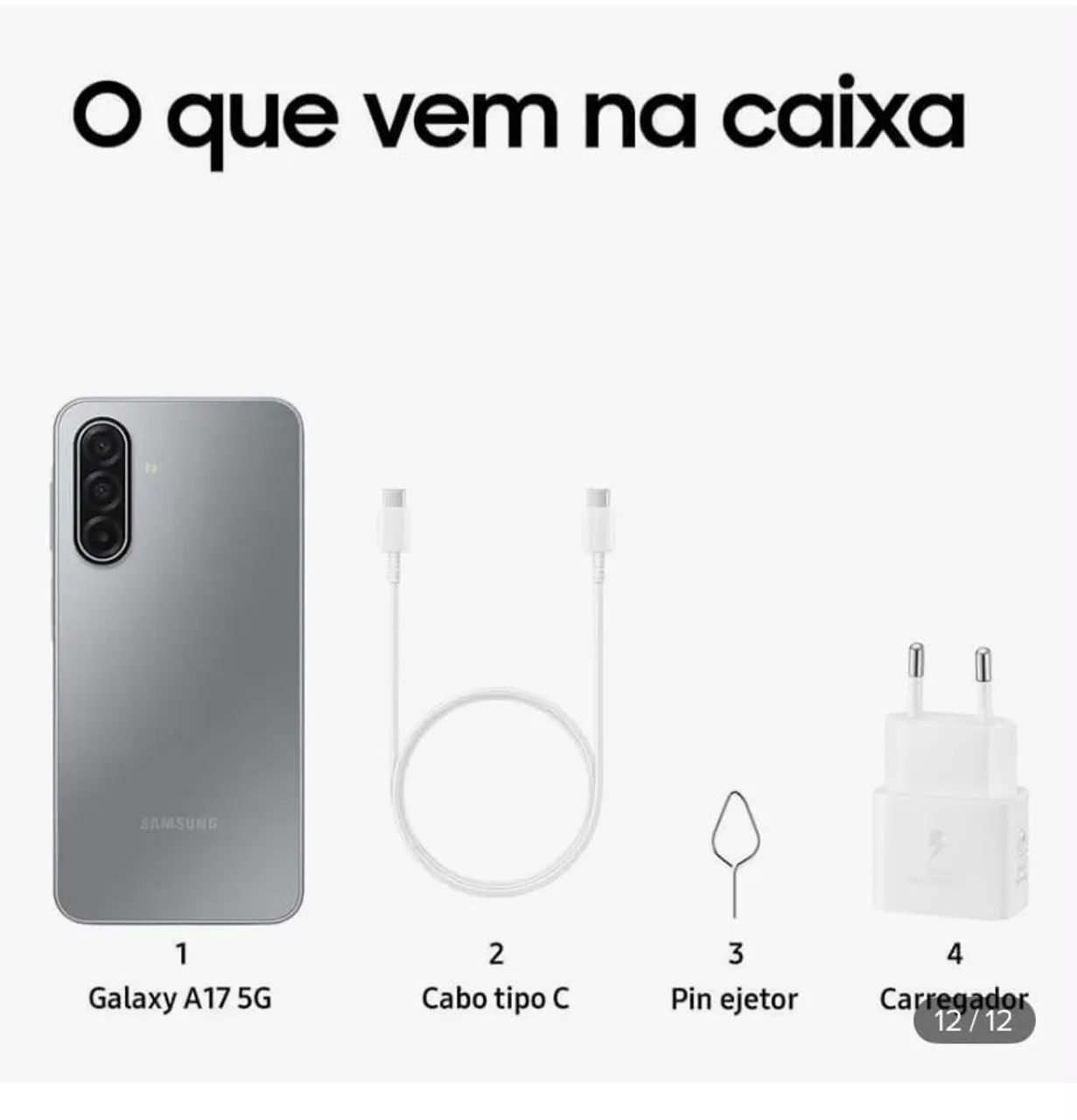 Celular Novo - Galaxy A 17 5G - Foto 4