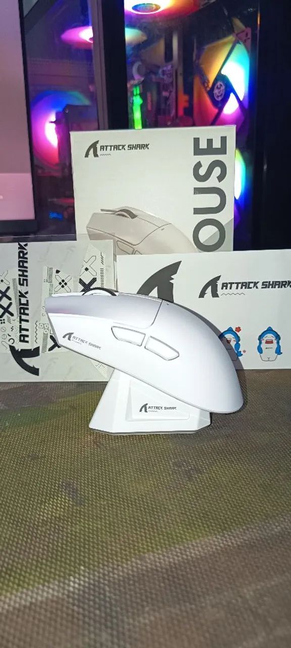 Mouse Gamer Attack Shark X11 Entrega Grátis 