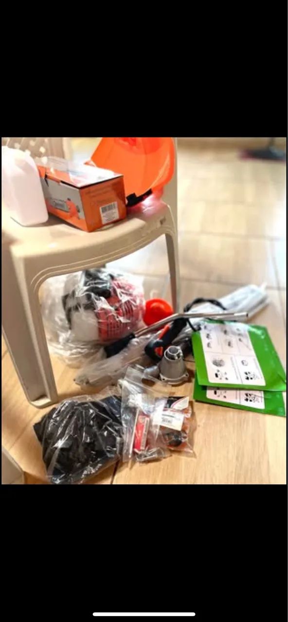 Roçadeira Multifuncional Á Gasolina 3hp 65cc  já vai com tudo incluso . - Foto 6