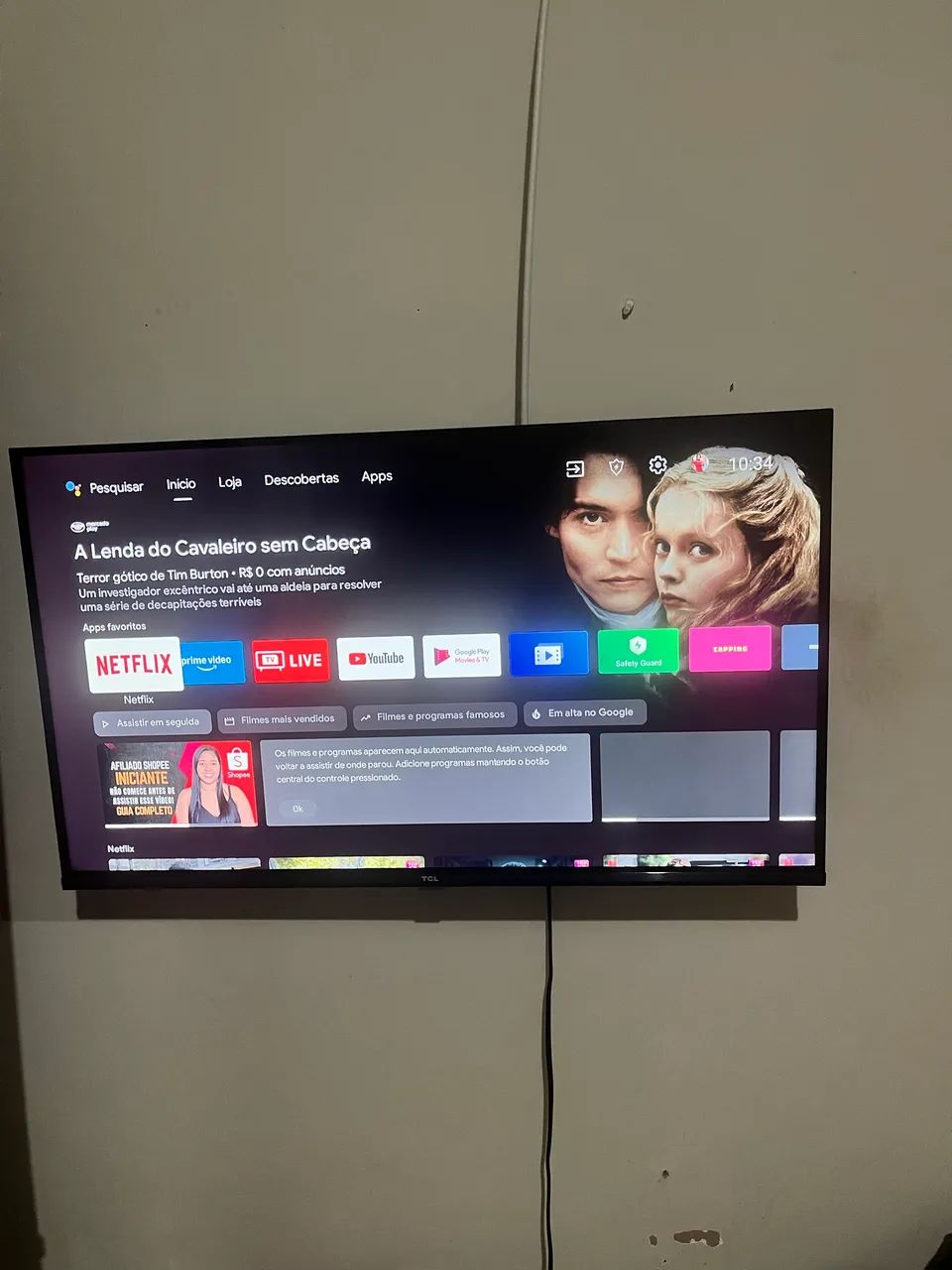  Televisão TCL smart  - Foto 3