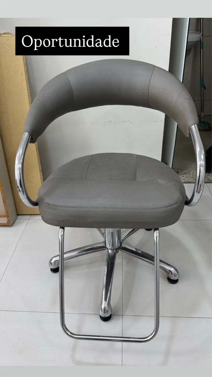 Cadeiras para salão usadas bem conservadas  - Foto 2