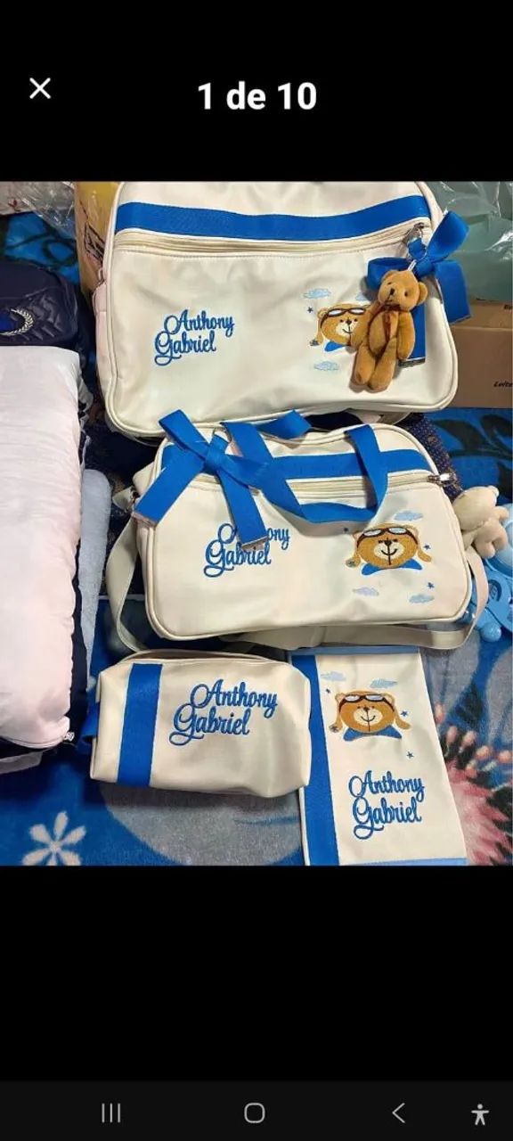 Vendo esse kit de maternidade novo ...  100$