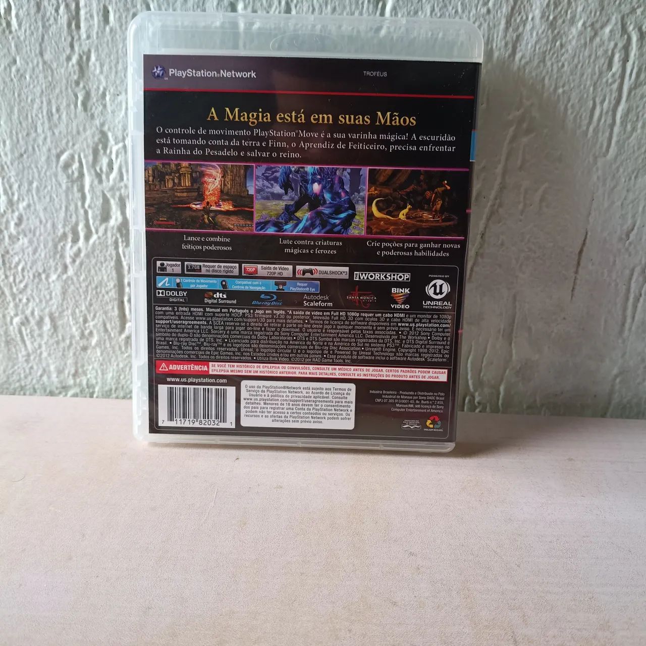 Jogo sorcery de ps3 - Foto 2