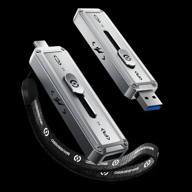 Pendrive 256GB MOVESPEED USB 3.2 2x2 Ultra Rápido 2000MB/s