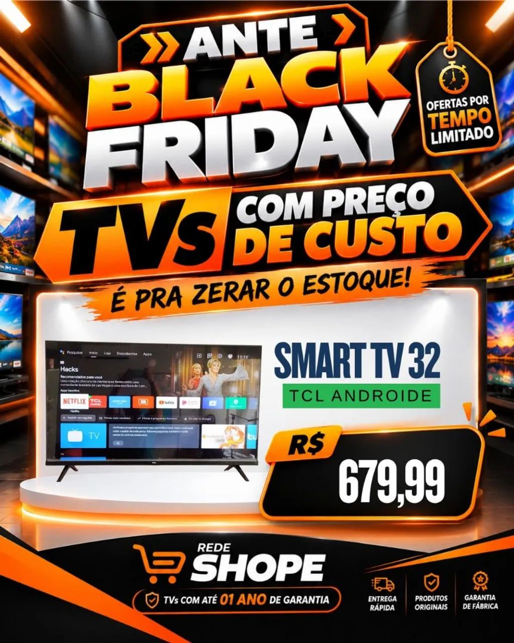 SMART TV 32 TCL 
