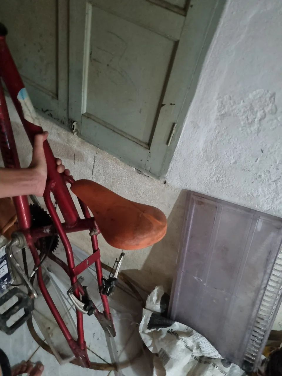Quadro aro 20 reto Cairu com freio deore xt v break - Foto 2