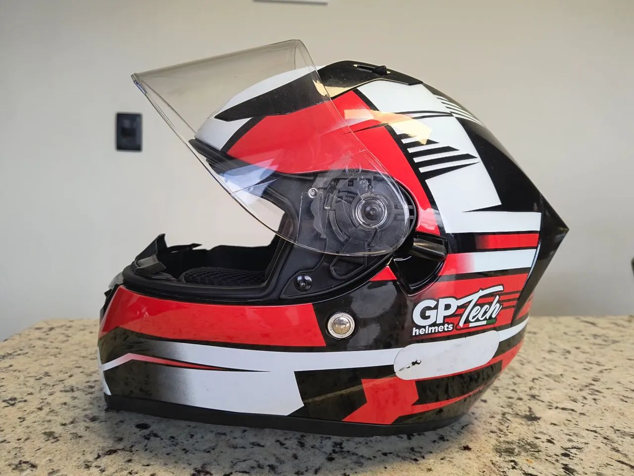 Capacete GP TECH, TAMANHO 58 - Foto 4