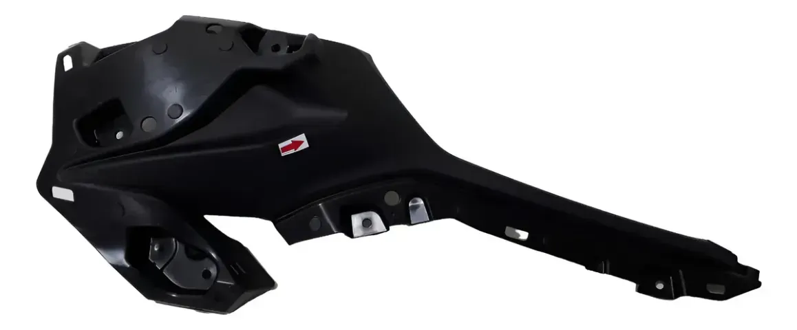 【kai】 Carenagem Lateral Dir Kawasaki Zx4r / Zx4rr 24/25 Orig 62099 Preto