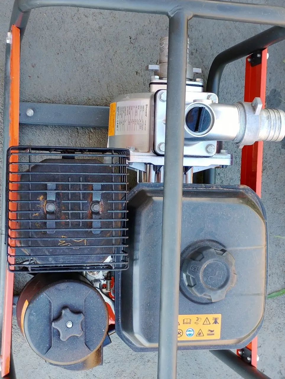 Motobomba Husqvarna W50p 5,7hp Gasolina, 2 Pol. - Foto 5