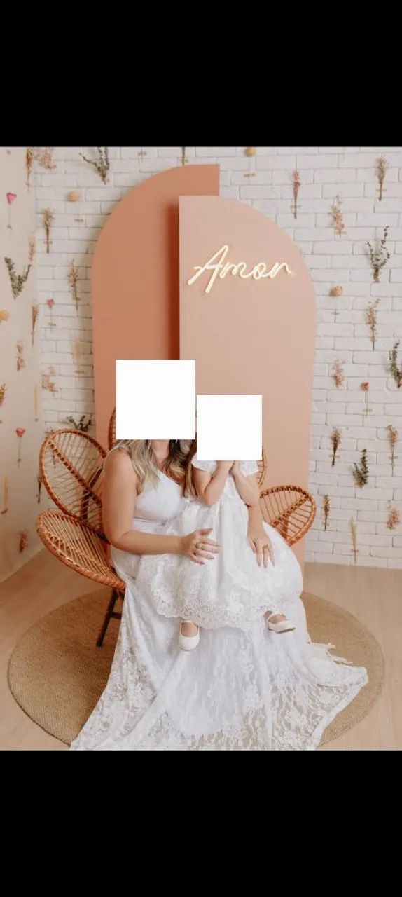 Vestido Branco em Renda - Foto 2