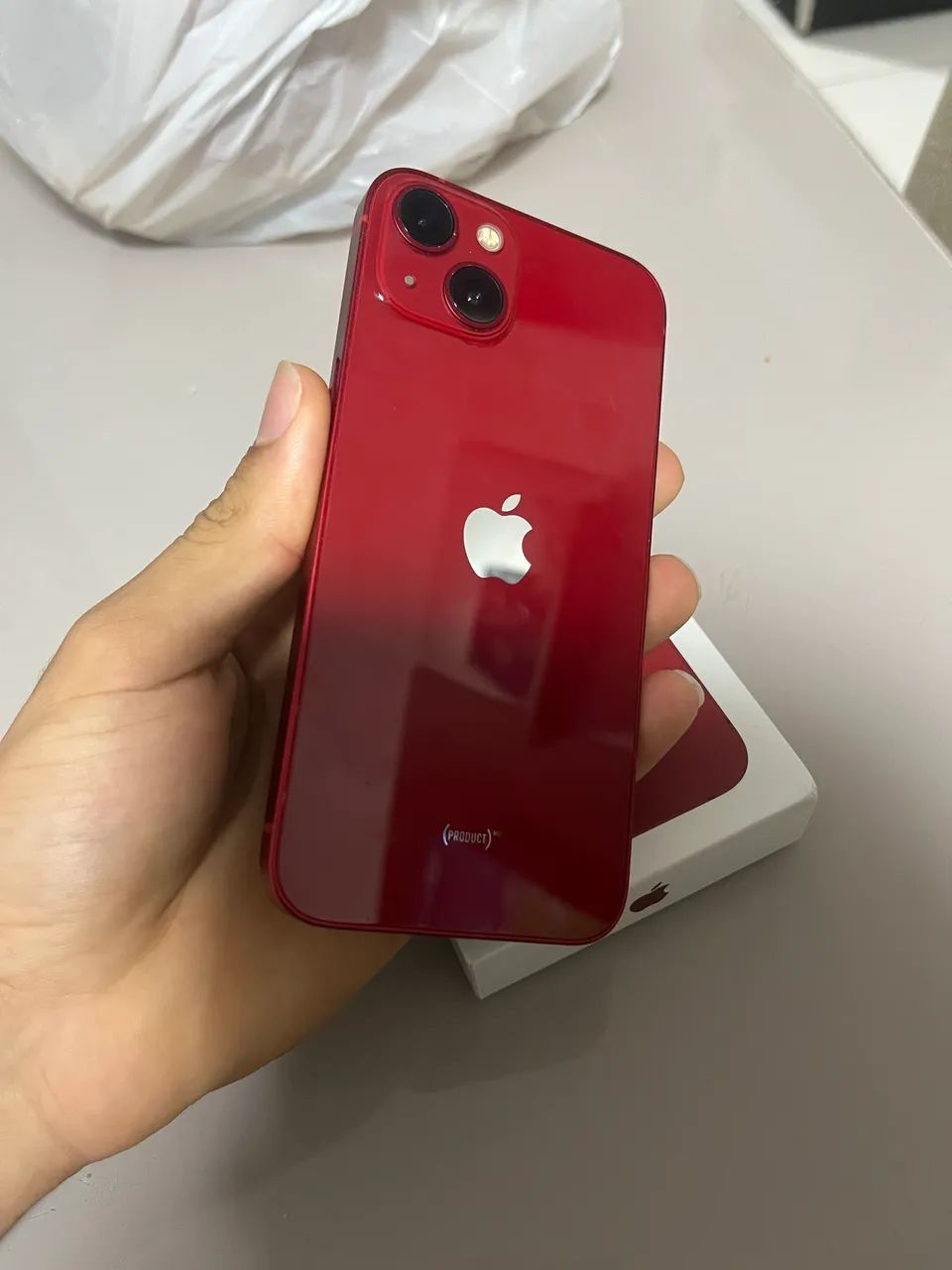 iPhone 13 128GB RED com caixa  - Foto 4