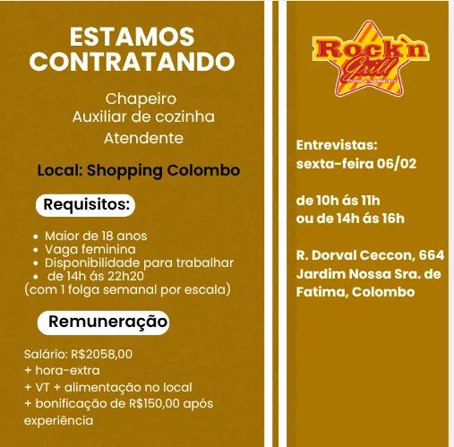 Vagas Shopping Colombo